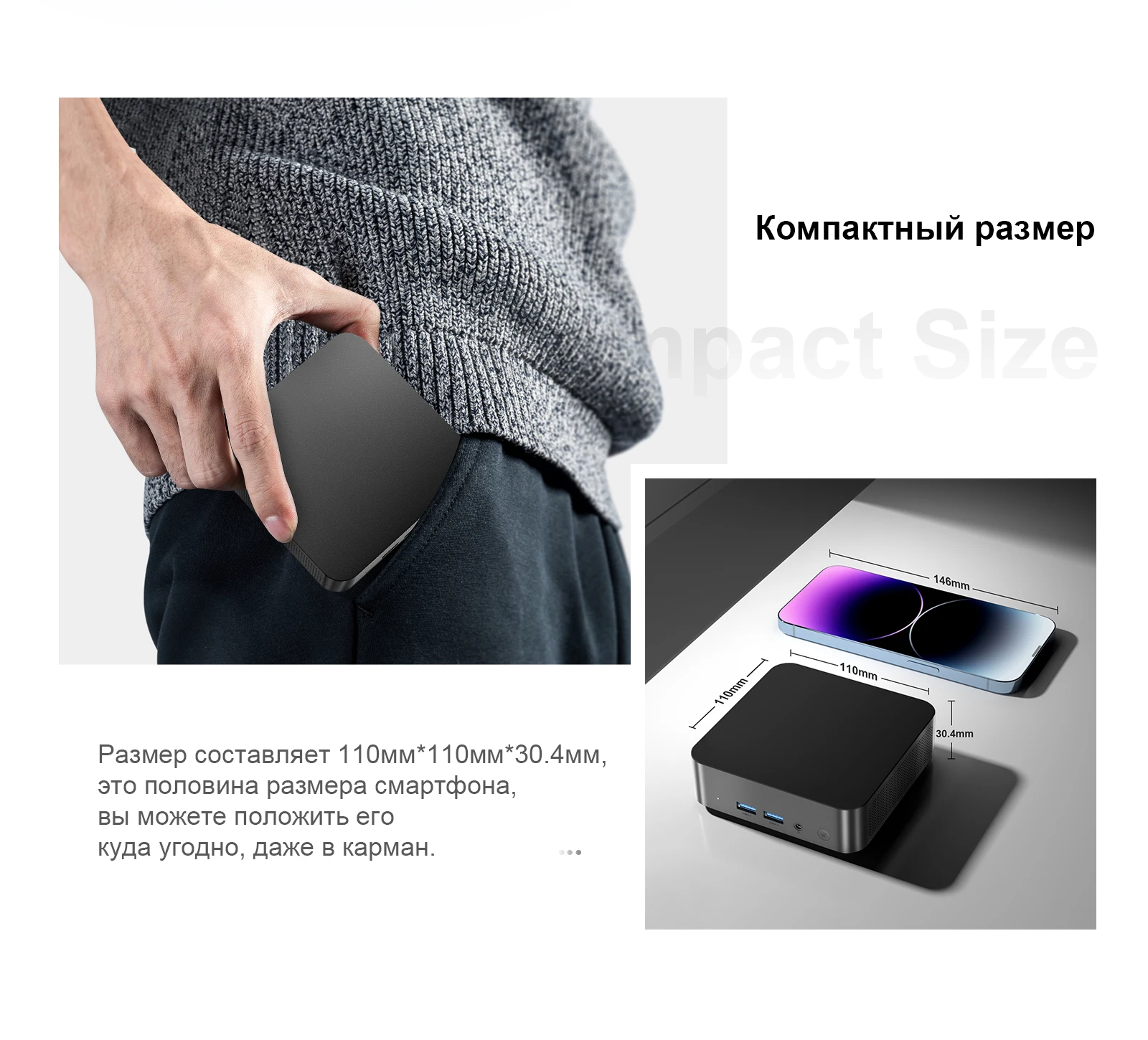 ミニPC Chatreey T9H Intel N150 T9ミニPC インテルN100 ポケット小型デスクトップコンピュータ